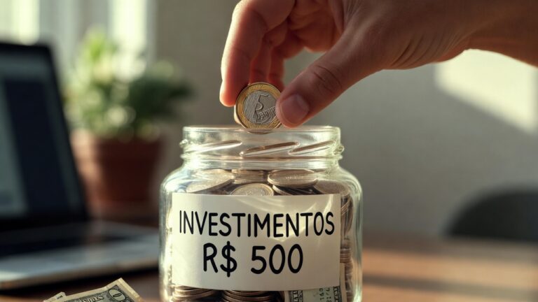 Quanto rende investir R$ 500 por mês em 10, 20 e 30 anos?