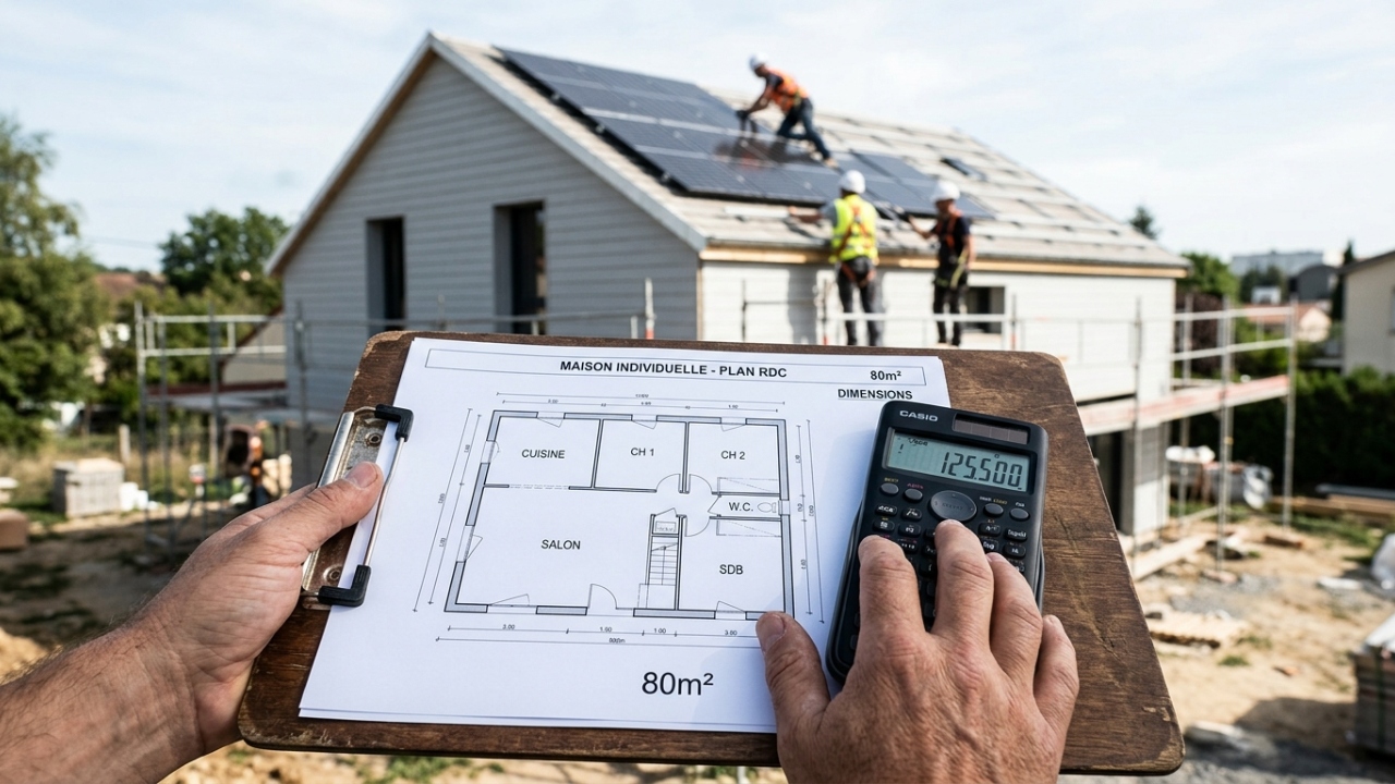 Quanto custa construir uma casa de 80 m² com energia solar e reuso de água?