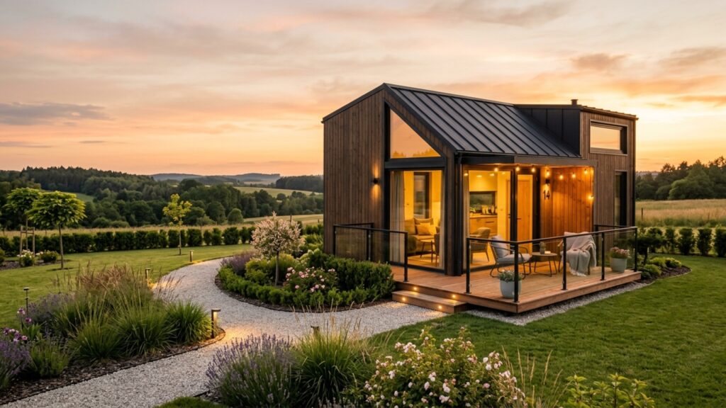 Quanto custa construir uma casa de 45 m² em 2026 para gerar renda com aluguel de temporada?