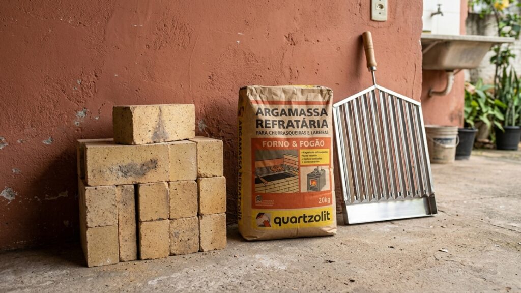 Quanto custa construir uma churrasqueira (com tijolos e concreto)