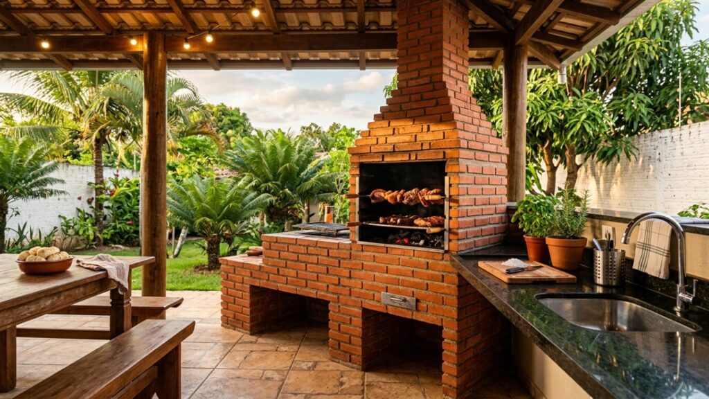 Quanto custa construir um sobrado arejado de 70 m² e área gourmet