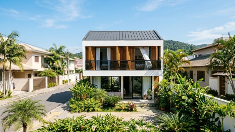 Quanto custa construir um sobrado arejado de 70 m² e área gourmet