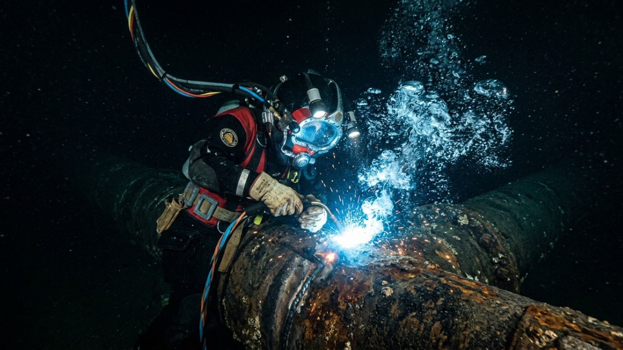 A física corporal extrema, os elevados riscos diários e a operação técnica dos profissionais em habitats submarinos