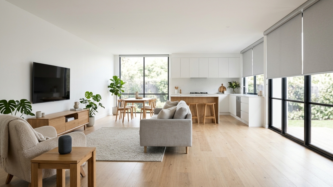 Quanto custa construir uma casa de 95 m² em 2026 totalmente conectada e controlada por assistentes de voz