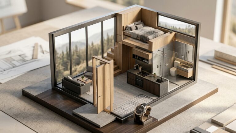 Quanto custa construir uma casa de 30 m² em 2026 com acabamento de alto padrão e design minimalista?