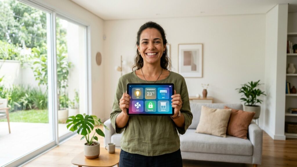 Quanto custa construir uma casa de 95 m² em 2026 totalmente conectada e controlada por assistentes de voz